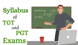 Syllabus of UP TGT and PGT Exams 2025
