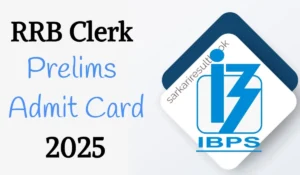 IBPS RRB Clerk Prelims Admit Card 2025: Direct Link To Download