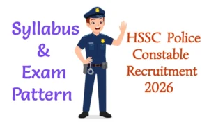 Haryana Police Constable Exam Pattern 2026: Syllabus and Exam Pattern