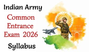Indian Army Agniveer CCE 2026 – Detailed Syllabus